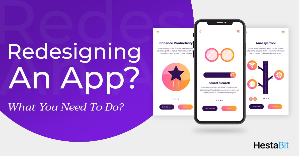 App Redesigning | HestaBit Blog