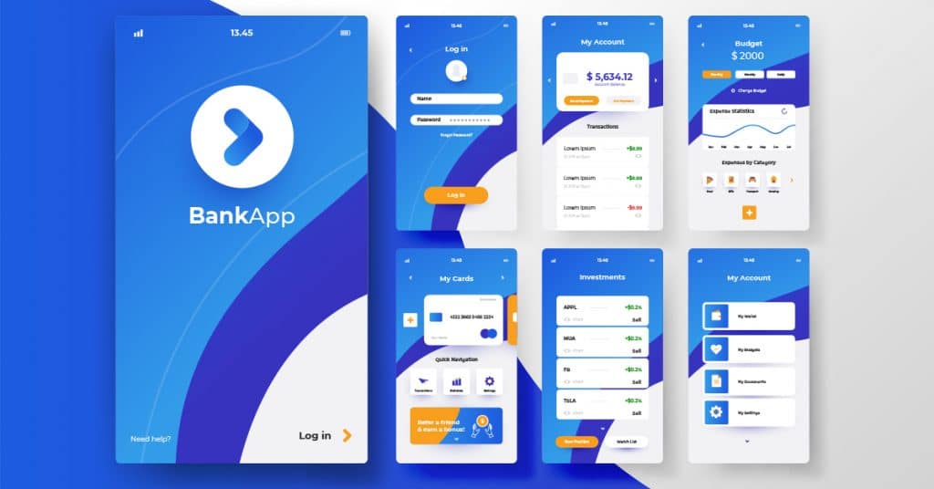 banking app sample